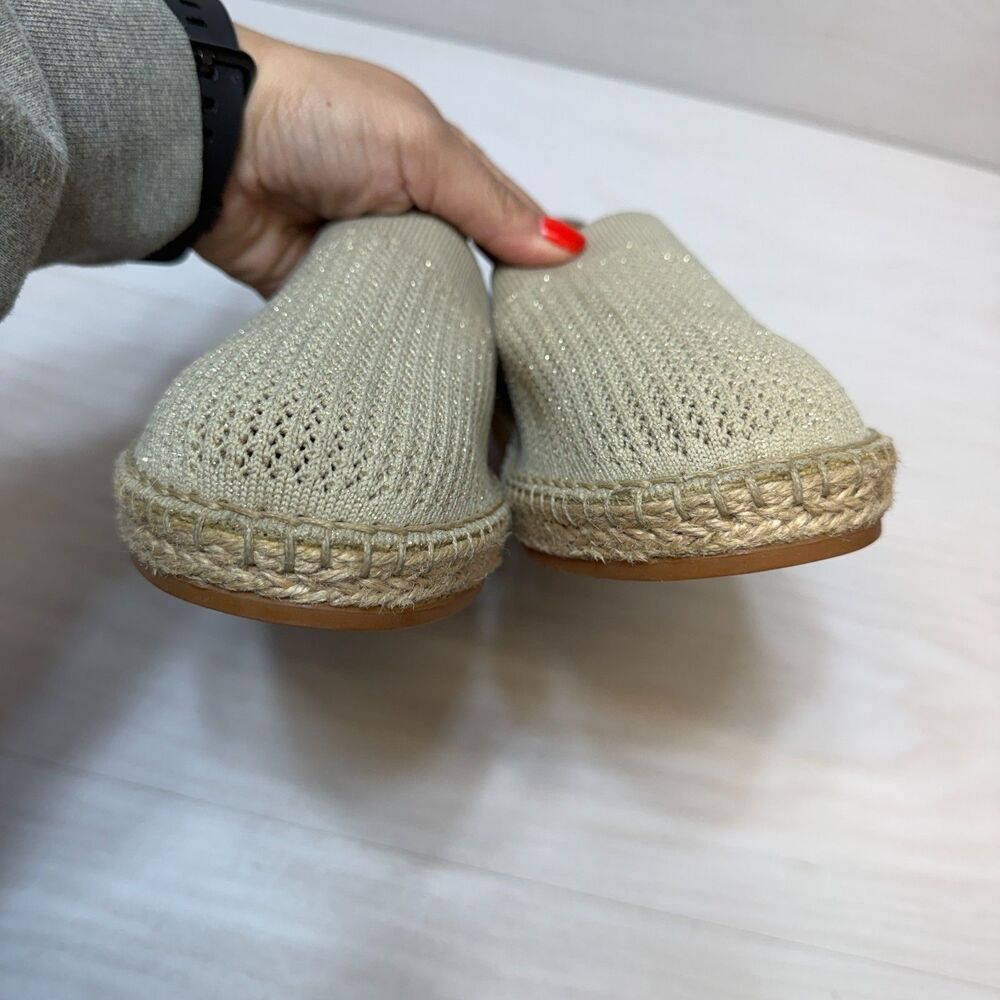 Cole Haan Cloudfeel Stitchlite Espadrille Loafers Women's Size 10 Beige Slip On - Picture 5 of 9